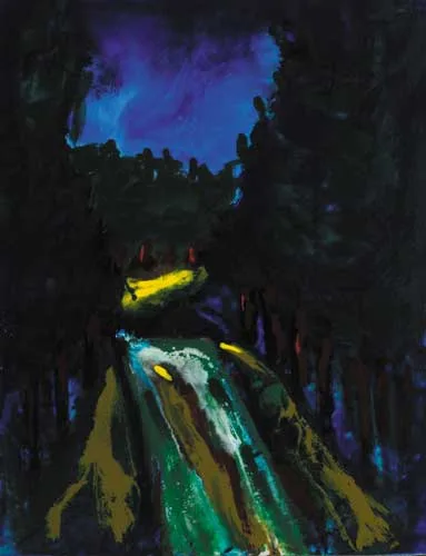 TREES by Seán McSweeney, 1984, signed, inscribed and dated on reverse; also with exhibition label on reverse, sold Apr 2006