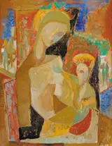Father Jack P. Hanlon, MADONNA AND CHILD