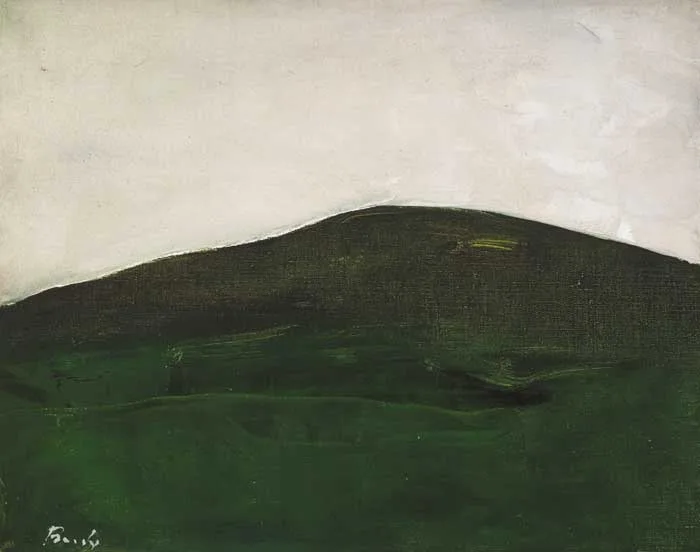 Charles Brady, A WICKLOW HILL ON A WET DAY, 1971, signed lower left; inscribed and dated on reverse