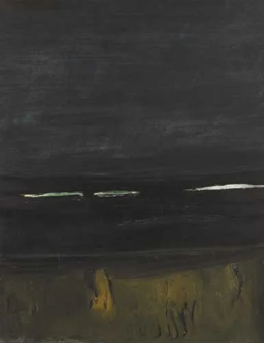 MALAGA NIGHT MARINER by Charles Brady, 1961, signed and dated on reverse; inscribed with title on stretcher, sold Apr 2006