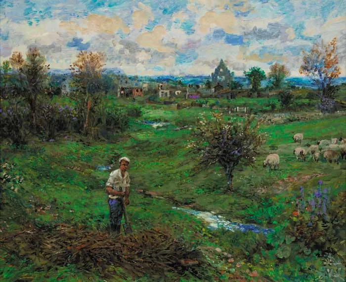 NAVAN, COUNTY MEATH by Jack Cudworth, signed lower right; inscribed on reverse, offered Apr 2006