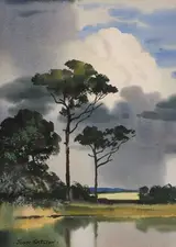 John Skelton, THE WHITE CLOUD, THE LIFFEY, CHAPELIZOD