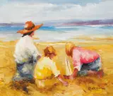 Elizabeth Brophy, DAY AT THE BEACH