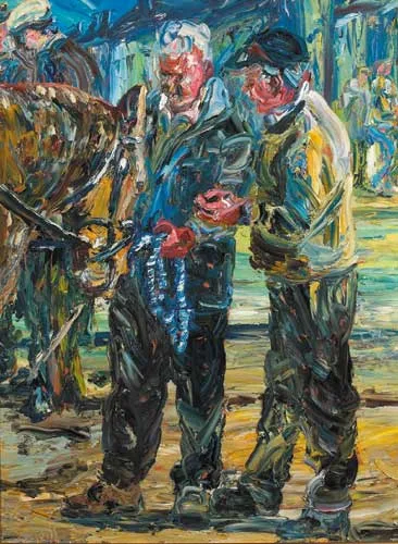 Liam O'Neill, TANGLERS, acrylic on canvas