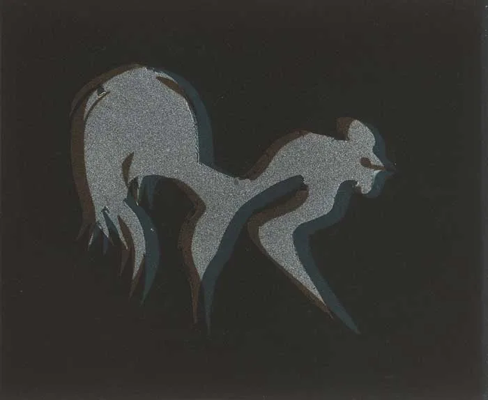 Conor Fallon, COCKEREL, colour etching (no. 104 from an edition of 350)