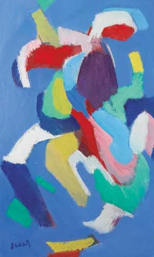Owen Walsh, CELEBRATION, oil on canvas