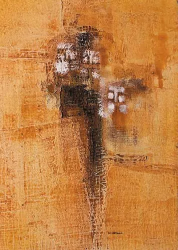Brian Ferran, HEROES, mixed media on board