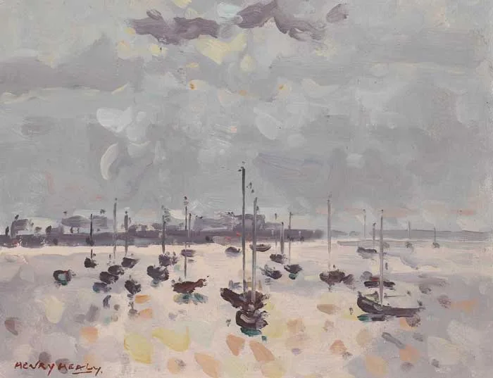 HOWTH V by Henry Healy, oil on board, sold Dec 2005