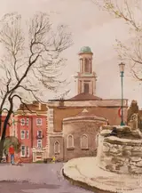 Tom Nisbet, OVER THE BRIDGE - ST STEPHEN'S CHURCH
