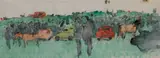 Maurice MacGonigal, THE RACES, BALLYCONEELY, CONNEMARA