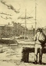 Estella Solomons, PRO CATHEDRAL IN MARLBOROUGH STREET, VIEW TOWARDS CHRISTCHURCH, CARLISLE COURT and SAILOR AND QUAYS