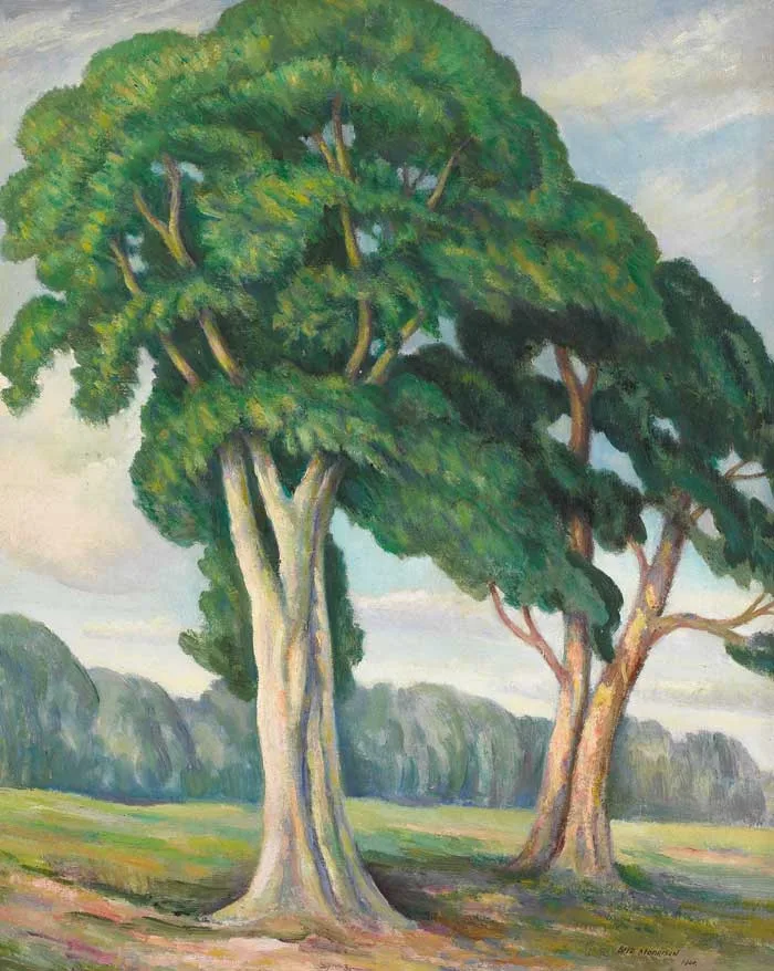 WOODLANDS by Robert Boyd Morrison, oil on canvas, offered Dec 2005