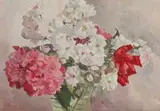 Moyra Barry, VASE OF SUMMER BLOOMS