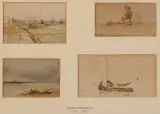 Edwin Hayes, MARINE SKETCHES - FOUR FRAMED AS ONE