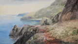Alexander Williams, A VIEW OF SEA CLIFFS, COUNTY DUBLIN