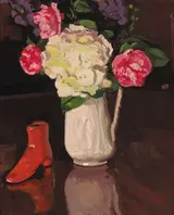 Patrick Leonard, HYDRANGEA AND ROSE