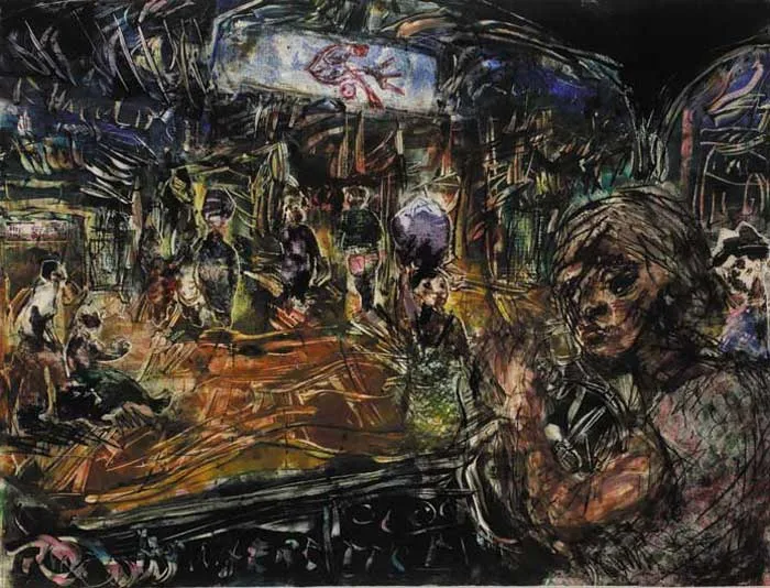 Nick Miller, KHAYELITSHA: LOST, SOUTH AFRICA, 1991-92, monotype