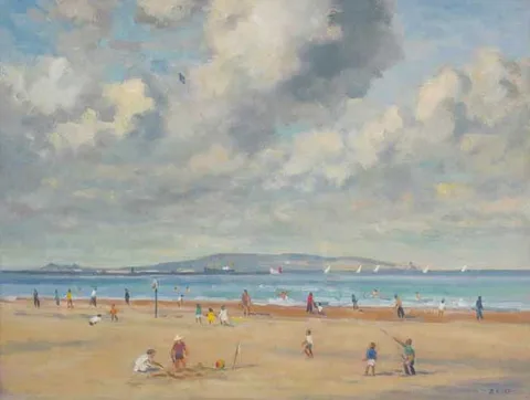 David Hone, THE STRAND, SANDYMOUNT, oil on canvas
