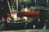 Cecil Maguire, FISHING BOATS AT KILLYBEGS, COUNTY DONEGAL