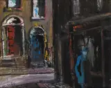 Séamus Ó Colmáin, EVENING WALK, DORSET STREET