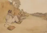 Jack Butler Yeats, WHEN FERRETS LIE UP