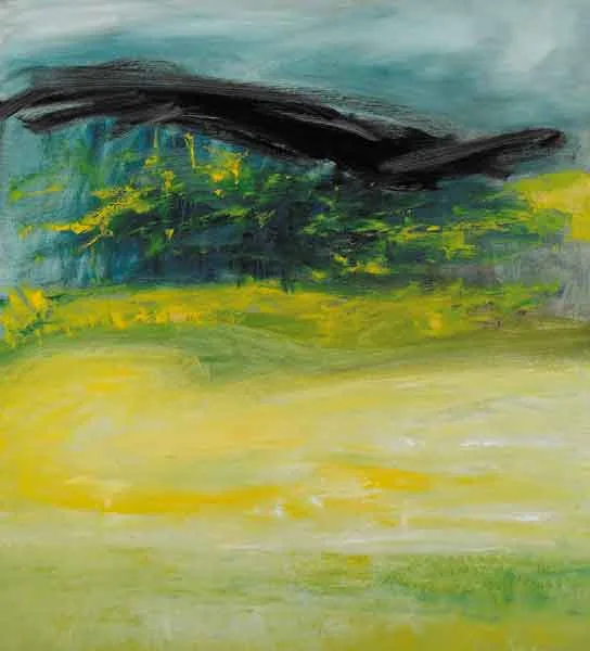 WICKLOW '67 by Seán McSweeney, oil on canvas, sold Nov 2005