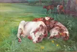 Mildred Anne Butler, CATTLE RESTING