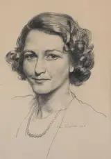 Seán O'Sullivan, PORTRAIT OF VIVENNE GANLEY (NEÉ McLOUGHRIDGE)