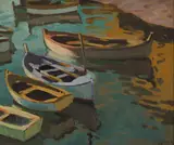 William John Leech, BOATS AT NICE