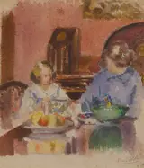 Mainie Jellett, BABBIN AND BETTY, FITZWILLIAM SQUARE