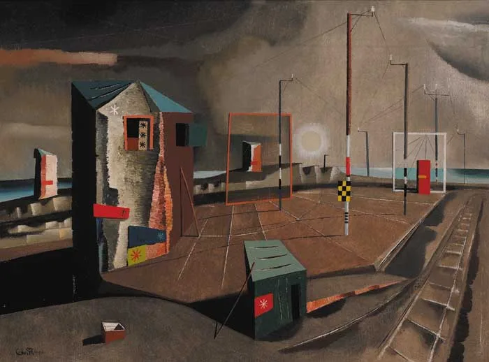 Colin Middleton, MAGNETIC LANDSCAPE, oil on canvas