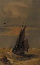 Paul Henry, SAILBOATS ON BELFAST LOUGH (A PAIR)
