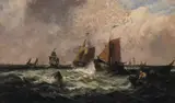 Edwin Hayes, IN THE NORTH SEA