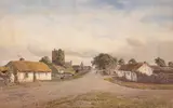 Henry Albert Hartland, AN IRISH VILLAGE BELIEVED TO BE FERNS, COUNTY WEXFORD