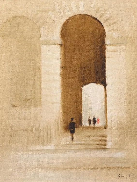 MERCHANT'S ARCH by Anthony Robert Klitz, oil on canvas, sold Jun 2005
