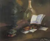 Liam Treacy, STILL LIFE WITH VIOLIN