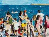 Stephen Cullen, BATHERS AT SEAPOINT, COUNTY DUBLIN
