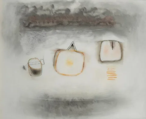 Tom Fitzgerald, FREE FALL, mixed media on perspex