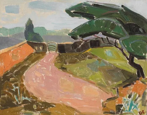 Ebba von Essen, MOTIF MINORCA, oil on canvas