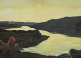 Harry Epworth Allen, EVENING, CLIFDEN BAY