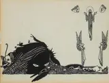 Harry Clarke, THE LORD HATH ARISEN - ILLUSTRATION TO GOETHE'S FAUST