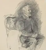 Edith Anna Somerville, MRS BLAKE OF RENVYLE and STUDY OF A GENTLEMAN (A PAIR)