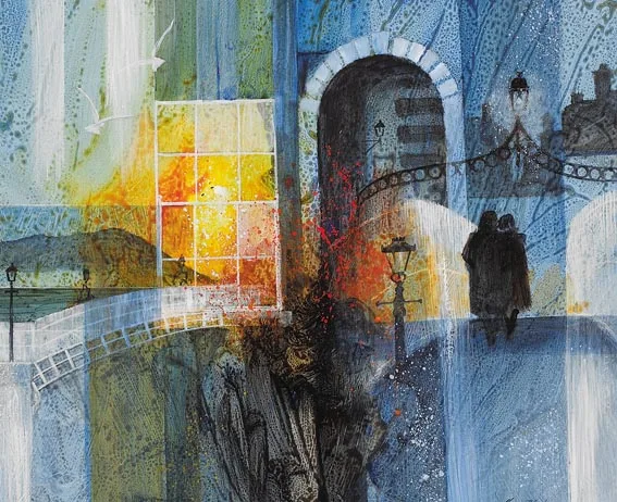 Henry Blackmore, ULYSSES, oil on board