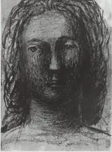 Henry Moore, HEAD OF THE GIRL II