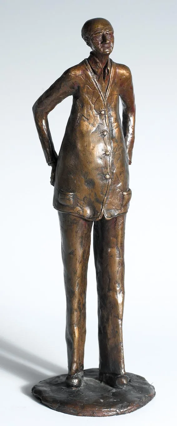Paul Tallon, STANDING MAN, bronze