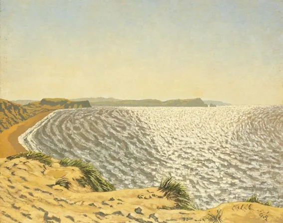 Cyril Walter Bion, WINTER SUNSHINE - NORTH COAST OF IRELAND, oil on canvas board