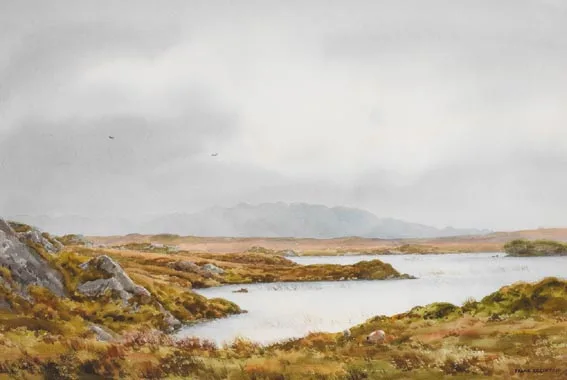 ERRISBEG, CONNEMARA by Frank Egginton, watercolour, sold Sep 2005