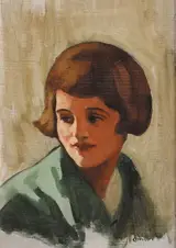William Conor, STUDY OF A MILL GIRL