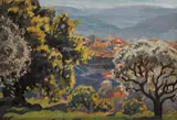Rosaleen Brigid Ganly, VENCE FROM THE HILL