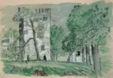 Tony O'Malley, NORMAN RUINS AT BURNCHURCH